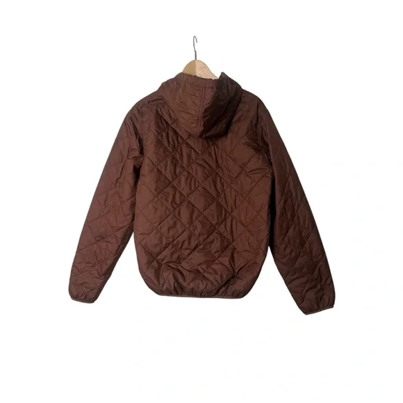 Patagonia Men's Diamond Quilted Bomber Hoody Jacket M - Picture 3 of 9